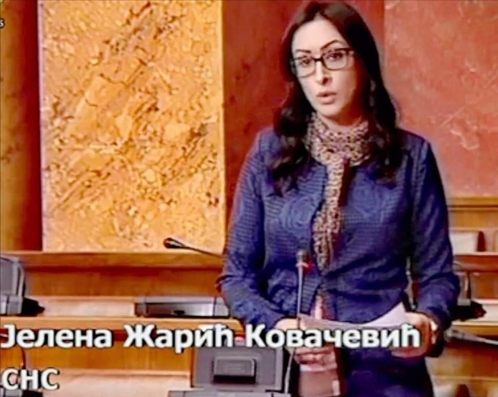Žarić Kovačević izabrana za Predsednicu Skupštinskog odbora za ustavna pitanja i zakonodavstvo 