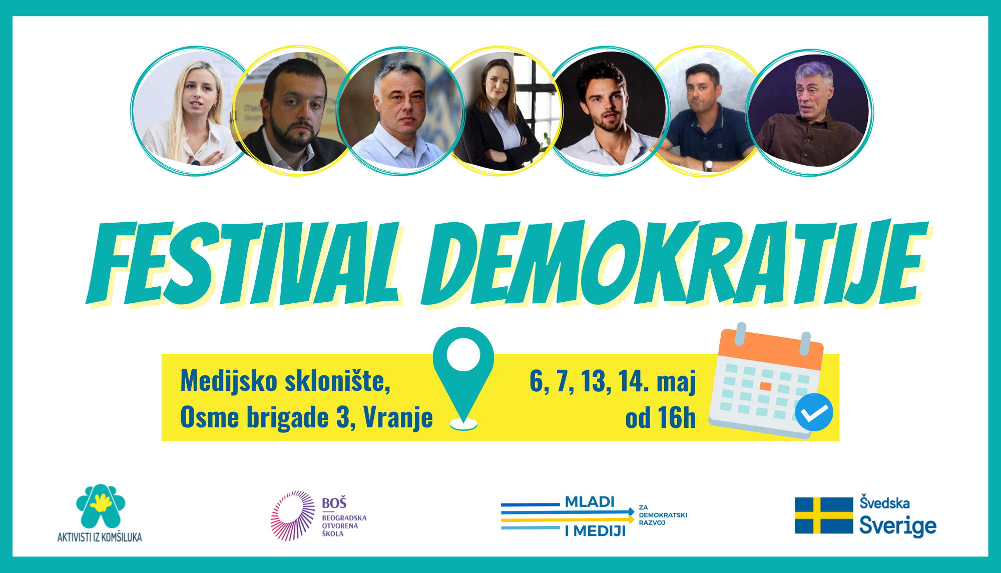 Festival demokratije naredna dva vikenda u Vranju 