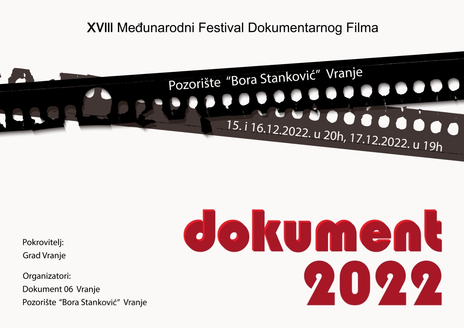 Festival 'Dokument 2022' u Vranju 