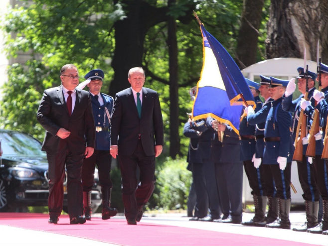 Ердоган у једнодневној званичној посјети БиХ
