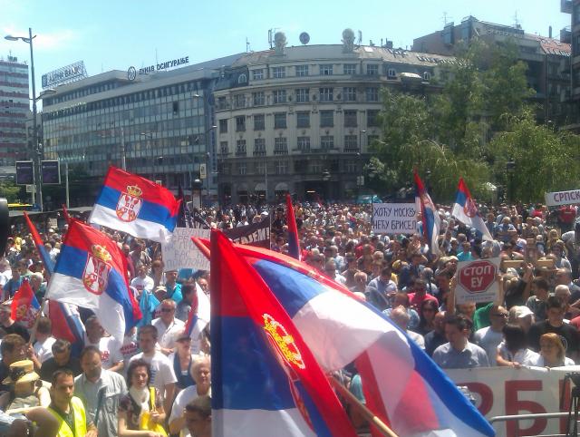 Сви на протест до смјене велеиздајничке власти - Митинг Срба с Косова и Метохије