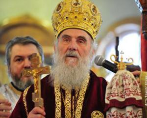 Патријарх Иринеј на устоличењу мирополита Порфирија у Загребу