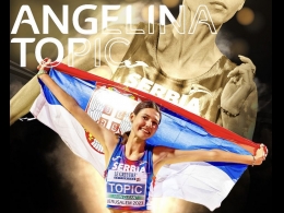 Angelina Topić najbolja mlada atletičarka Evrope