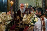 Патријарх Иринеј освештао бадњак