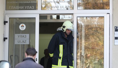 Тужилаштво тврди да је пожар у Суду подметнут