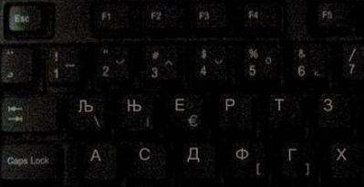 Деда, где да притиснем „Љ“?