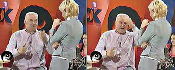 Tijanić uživo jurio muve