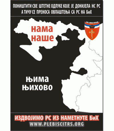 Миран разлаз са БиХ – једини пут за РС
