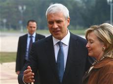 Сусрет Бориса Тадића и Хилари Клинтон у Београду