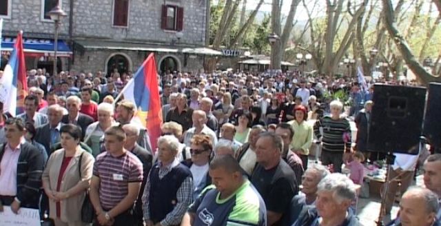 Борис Тадић персона нон грата у Требињу