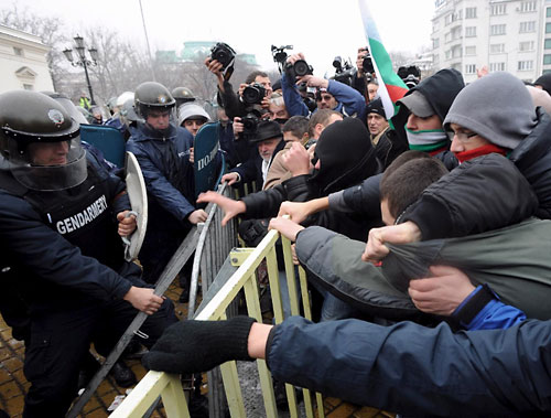Протест у Бугарсој