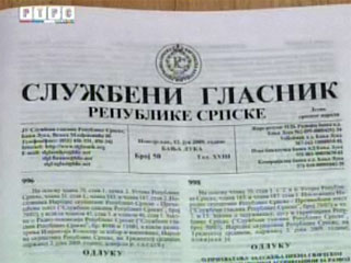 У Службеном гласнику РС објављени Закључци НС РС