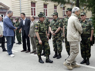 Тадић, Дачић и Шутановац у Копненој зони безбедности